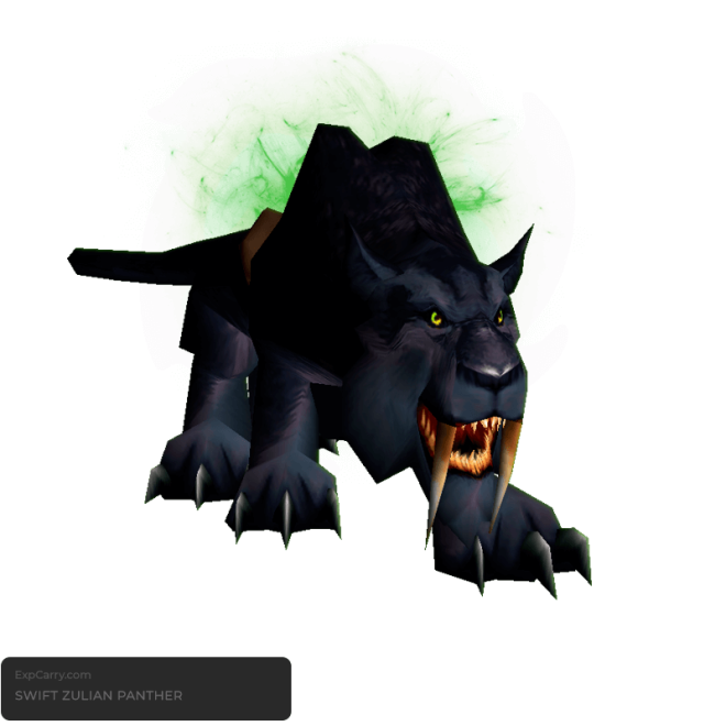 Buy Swift Zulian Panther Mount in WoW Dragonflight